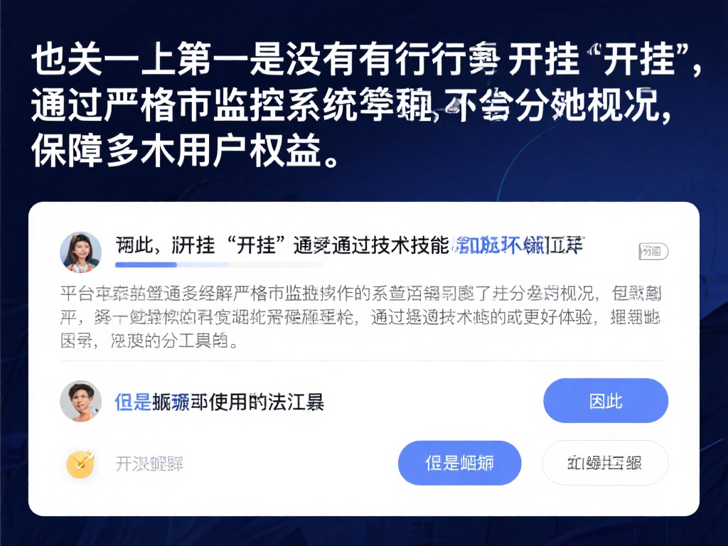 值得一提的是，任何涉及“开挂”或违规操作的行为都是