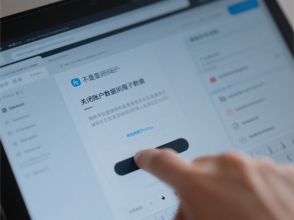 值得一提的是，关闭账户并不意味着数据会立即被删除。